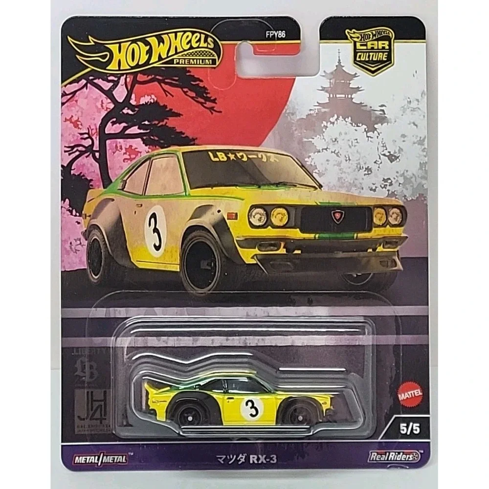 Hot Wheels Premium‎ Mazda RX3 Car Culture 1:64 Scale Japan Historics Car Toy